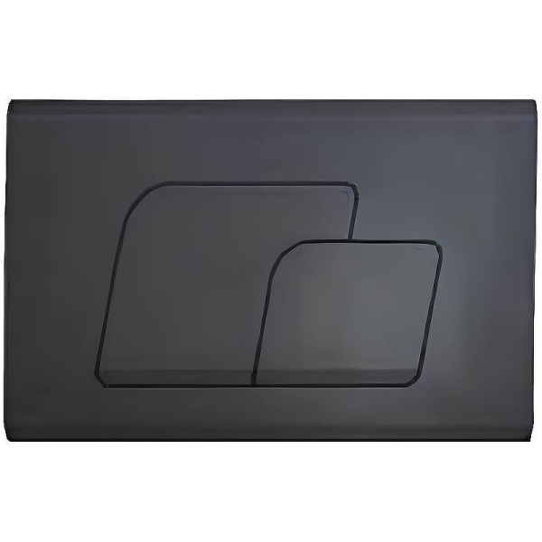 Клавиша смыва Ceramalux черная матовая MC-012 (детальная фотография)