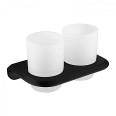 Стакан для ванной Abber Nord черный матовый