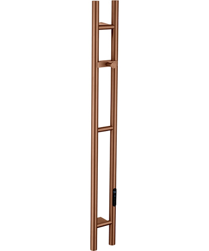 Полотенцесушитель электрический Boheme Duo 14x120 см брашированная бронза - фото 1