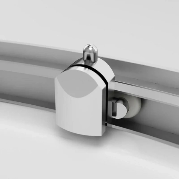 Душевой уголок Am.Pm Tender 90x90 см профиль хром, стекло прозрачное W45G-301-090TM (детальная фотография), прозрачные