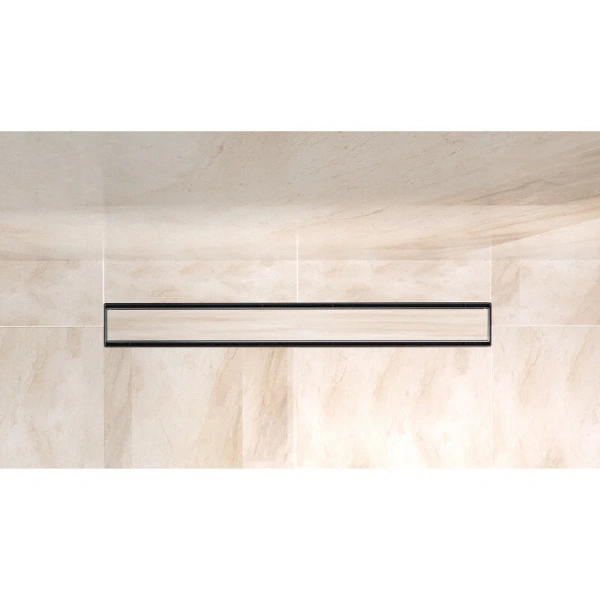 Душевой лоток BelBagno Luce 70 см белый матовый BB-LD-LUCE-70-BIANCO (детальная фотография), для монтажа в пол