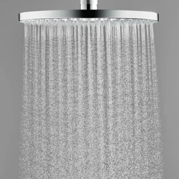 Верхний душ Hansgrohe Raindance S с настенным держателем, хром 27607000 (детальная фотография), в наличии