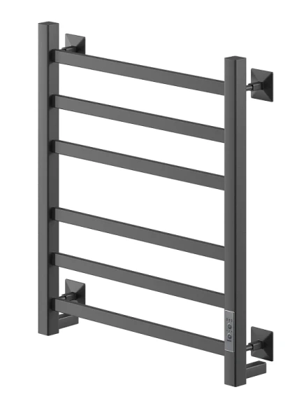 Полотенцесушитель электрический Ника Step 60х50 см черный матовый STEP-1 60/50 черн мат U (детальная фотография)