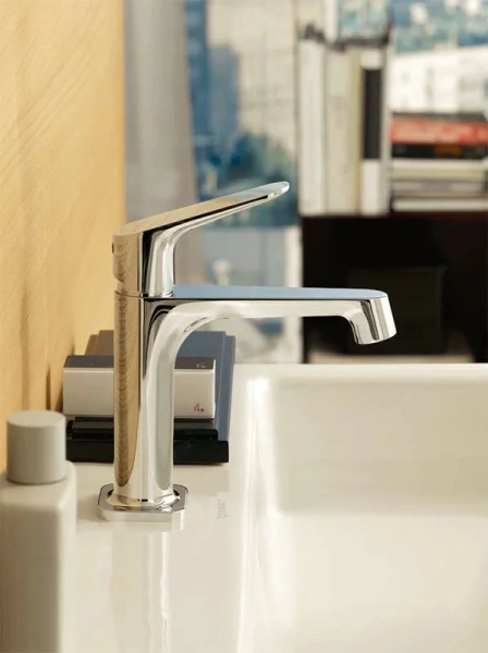 Смеситель для раковины Axor Citterio M 34010000 (детальная фотография), хром