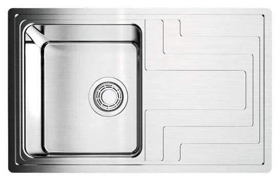 Мойка для кухни Omoikiri Mizu 78-IN 78 см нержавеющая сталь, оборачиваемая 4973730 (детальная фотография)