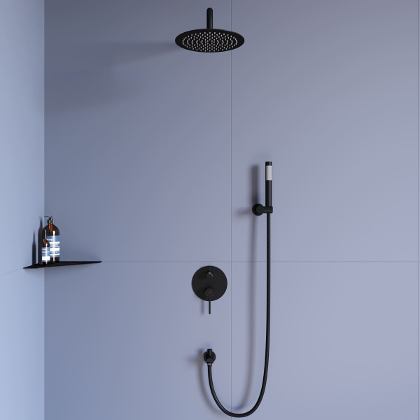 Душевой комплект RGW Shower Panels SP-52 черный 21140852-04 (детальная фотография), черные