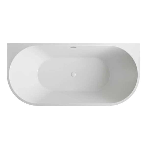 Ванна акриловая Abber AB9503-1.4, 140 x 70 см, белая (детальная фотография)