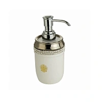 Дозатор для мыла Migliore Dubai декор платина