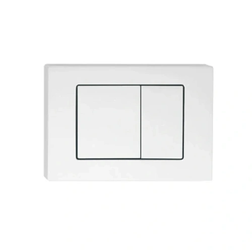 Клавиша смыва IDDIS Unifix белая матовая - фото 2