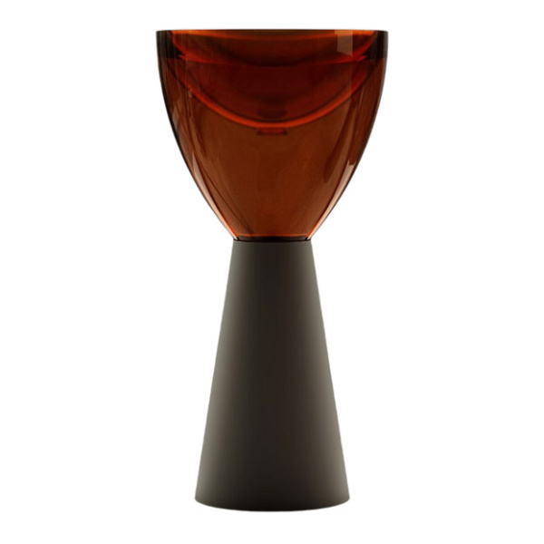 Раковина Abber Kristall 45 см черная/коричневая AT2703Black-Opal (детальная фотография)