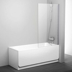 Шторка для ванны Ravak Pivot PVS1 80х140 см профиль блестящий