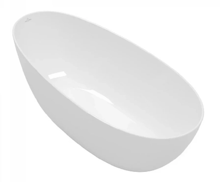 Ванна квариловая Villeroy&Boch Antao UBQ170TAO7V-01, 170 x 75 см, отдельностоящая, белый (детальная фотография)