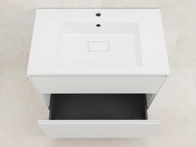 Тумба под раковину напольная Style Line Лима 80 см белая матовая ЛС-00002350 (детальная фотография), напольная, пристенная