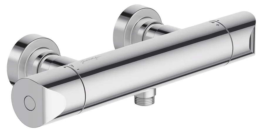 Смеситель для душа Jacob Delafon Villette хром, термостатический E23720-CP (детальная фотография)