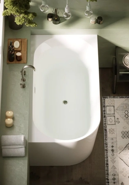 Ванна акриловая Ceramica Nova Veneto 170x80 см правая FB12 (детальная фотография), угловые, приставные