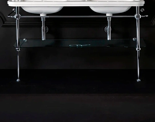 Консоль под раковину Kerasan Waldorf хром - фото 3