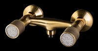 Смеситель для душа Boheme Royal Cristal бронза