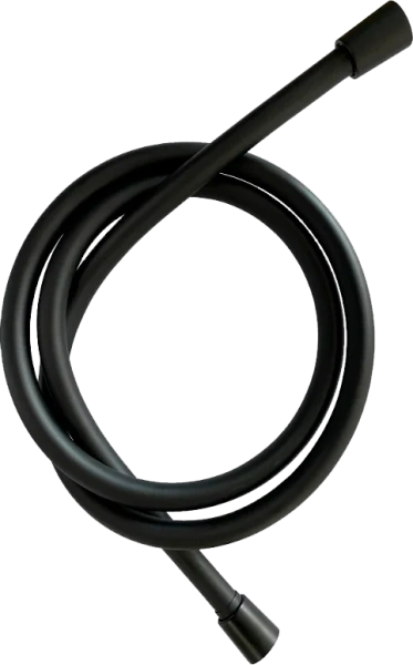 Шланг для душа Bravat черный матовый P72120BW-ENG (детальная фотография)