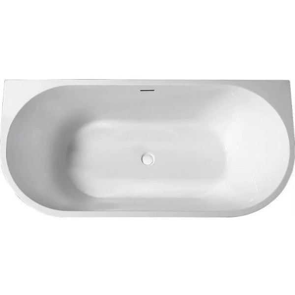Ванна акриловая Abber 130х70 см белая AB9216-1.3 (детальная фотография), овальные