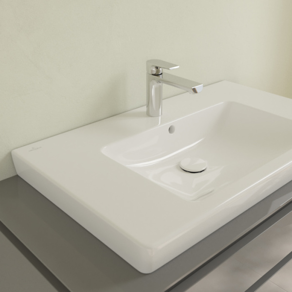 Раковина накладная Villeroy&Boch Subway 2.0 71758G (детальная фотография), 80 см