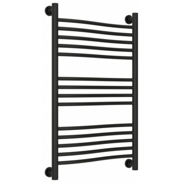 Полотенцесушитель водяной Сунержа Флюид+ 50х80 см черный матовый 31-0222-8050 (детальная фотография)