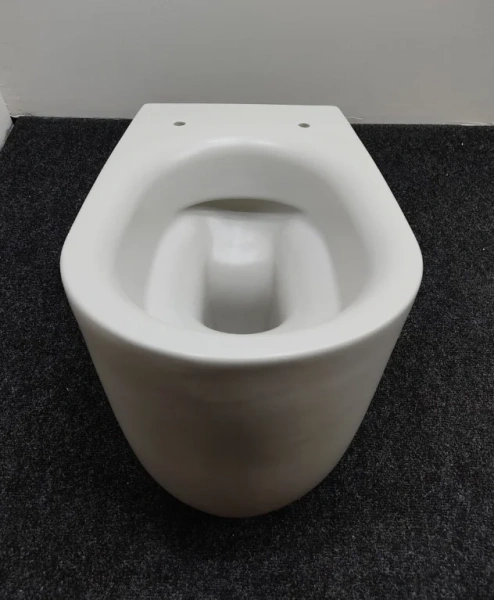 Унитаз подвесной Kerasan Nolita светло-серый 531459 (детальная фотография), безободковые