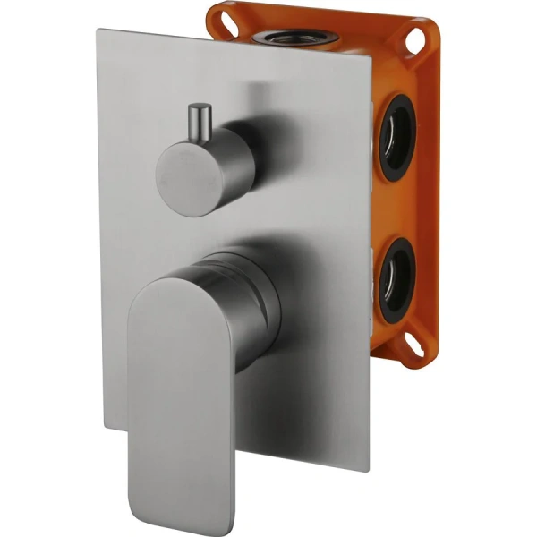 Смеситель для душа BelBagno Nova встраиваемый трехпозиционный  NOV-SDM-IN (детальная фотография)