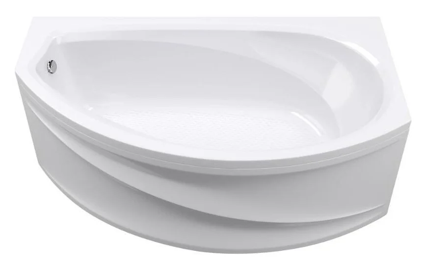 Ванна акриловая Poseidon Damelia 150 x 90 см, белая, левая/правая 01дам1590л (детальная фотография), угловые, приставные, встраиваемые