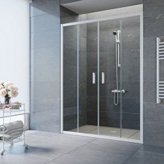 Душевая дверь стекло прозрачное Vegas-glass Z2P 160 01