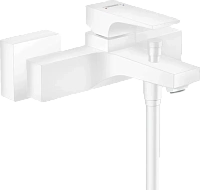 Смеситель для ванны Hansgrohe Metropol матовый белый