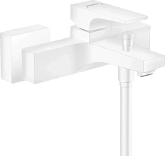 Смеситель для ванны Hansgrohe Metropol матовый белый