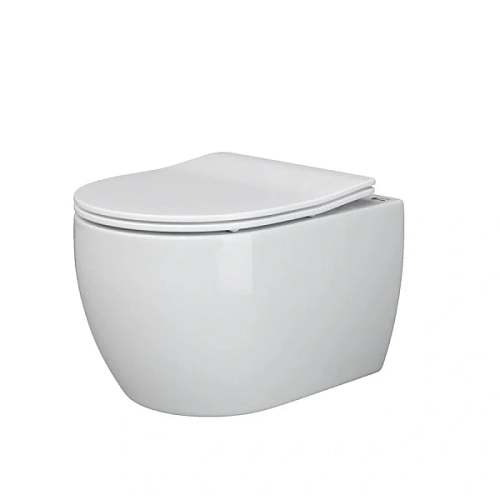 Унитаз подвесной Ceramica Nova Play с сиденьем микролифт - фото 1