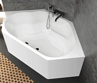 Ванна акриловая Riho Winnipeg Plug & Play, B010011005, 145 x 145 см, цвет белый