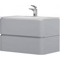 Тумба под раковину подвесная Am.Pm Sensation 80 см серый шелк