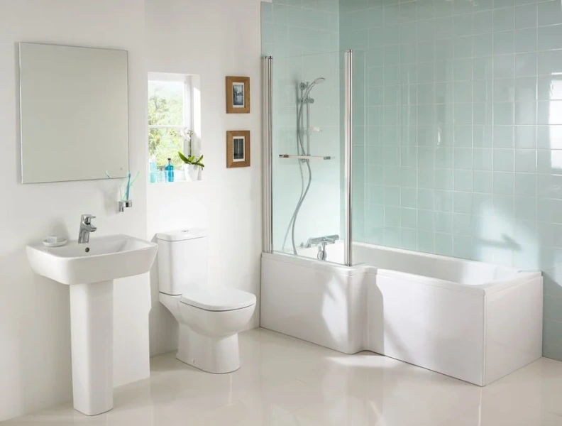 Раковина Ideal Standard Tempo T0563 65 см подвесная (детальная фотография), круглой формы, тюльпан