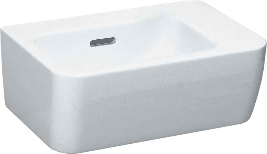 Раковина Laufen Pro 36 см без отверстия для смесителя 8.1695.5.000.109.1 (детальная фотография)