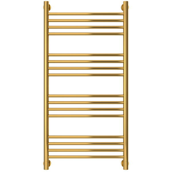 Полотенцесушитель водяной Сунержа Богема+ 50x100 см золото 03-0220-1050 (детальная фотография), современные, hi-tech