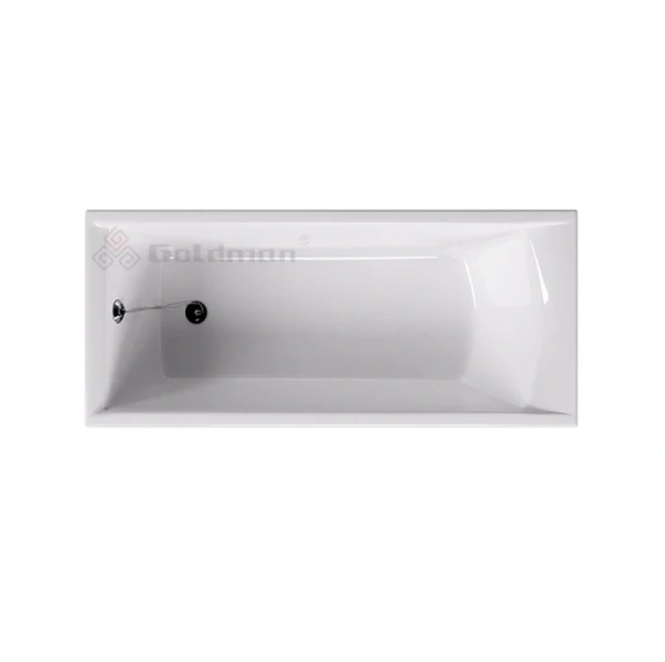 Ванна чугунная Goldman Elite ET18080, 180 х 80 см, цвет белый (детальная фотография)
