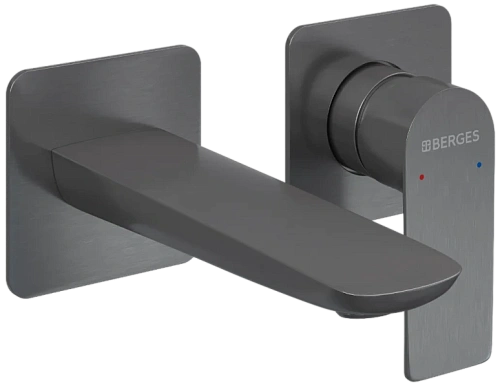 Смеситель для раковины Berges Ventas S оружейная сталь - фото 3