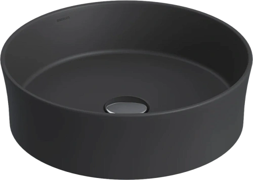Раковина BERGES Ego 38 см матовый антрацит - фото 7