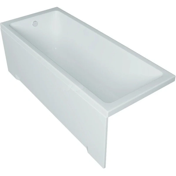 Ванна акриловая Diwo Казань 160 x 70 см, с каркасом, цвет белый, Щ0000055164/Щ0000048581 (детальная фотография), белые