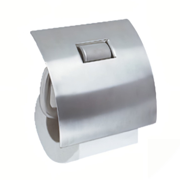 Бумагодержатель Axor Steel с крышкой 41228800 (детальная фотография)