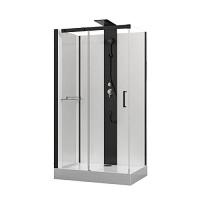 Душевая кабина Black&White Galaxy G8708 110x80 см с гидромассажем