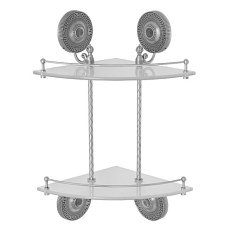 Полочка для ванной Migliore Monte Carlo/Cleopatra с галереей, двойная