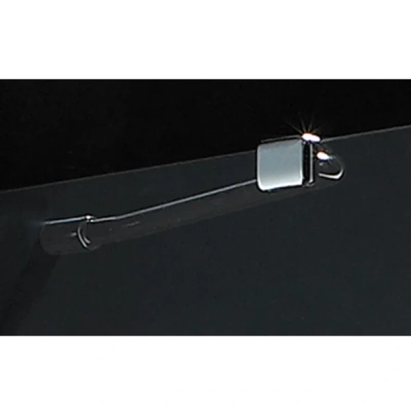 Душевая дверь Cezares Elena 235 см стекло рифленое ELENA-W-B-22-240-P-Cr (детальная фотография), распашные