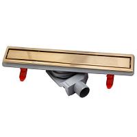 Линейный трап, цвет позолота 24К, двухсторонний, Pestan Confluo Premium Line 650 Gold