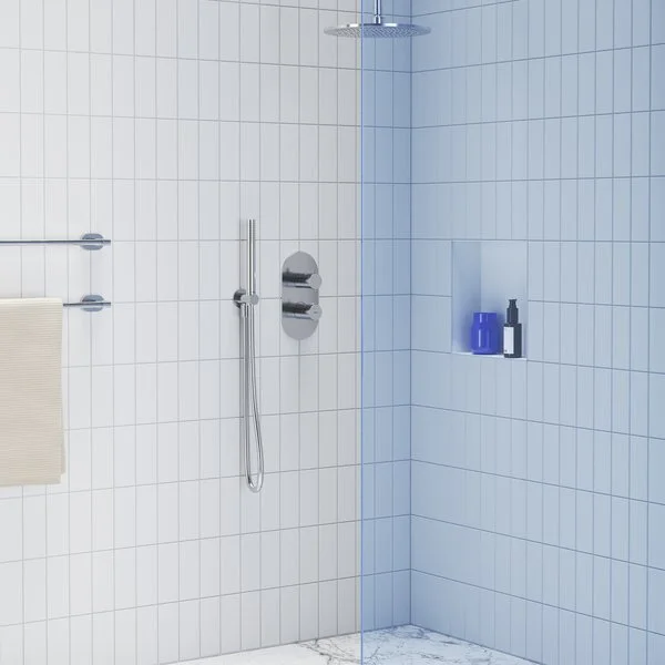 Смеситель для душа Ravak Espirit X070 термостатический (детальная фотография), современные, hi-tech