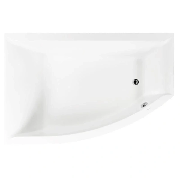 Ванна акриловая Vagnerplast Veronela Offset 160×105 см левая VPBA160VEA3LX-04 (детальная фотография), современныe, hi-tech