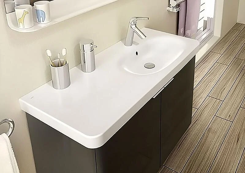 Смеситель для раковины VitrA Nest Trendy A42300EXP (детальная фотография), современные, hi-tech