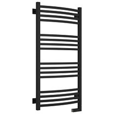 Полотенцесушитель электрический Сунержа Аркус 2.0 100х50 см матовый черный, тэн правый